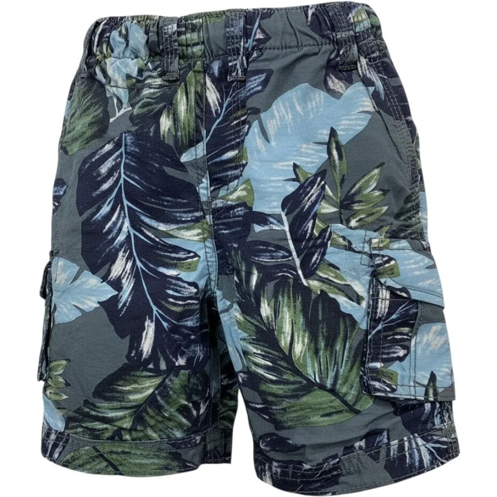 Baby Gap Toddler‎ Boy Size 12-18 Months Leaves Elastic Waist Cargo Pants NWT NEW